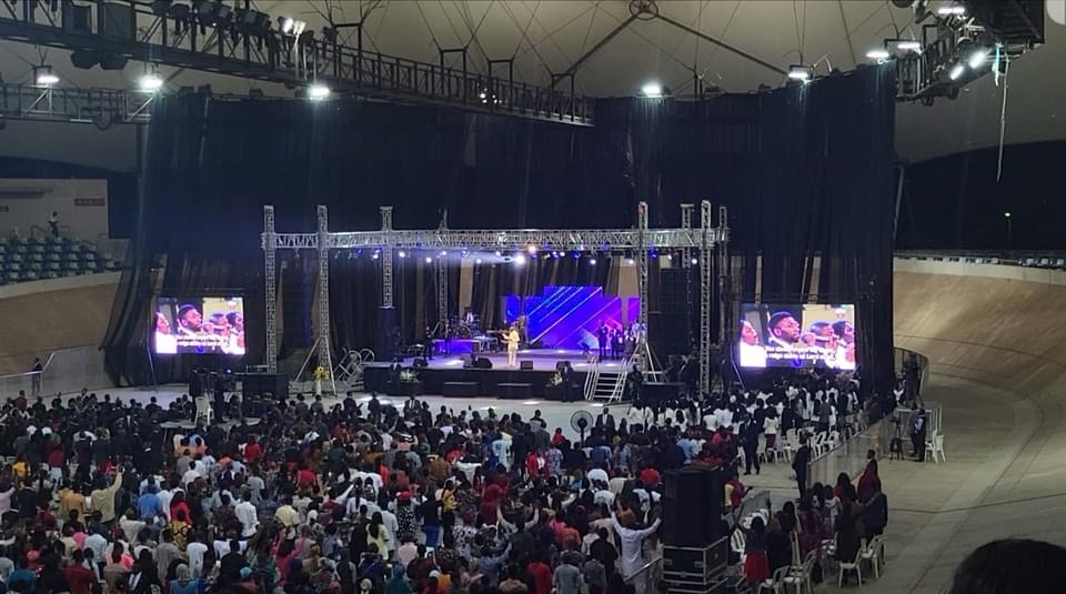 SFE Church setup at The Dome, Abuja.